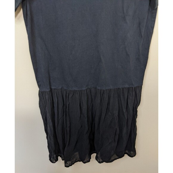 Johnny Was Vintage T-Shirt Midi Dress Oversized Embroidered Sun Witchy Small - Picture 5 of 12